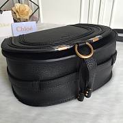 Chloé Marcie Small Saddle Bag Black - 2