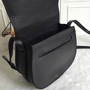 Chloé Marcie Small Saddle Bag Black - 3