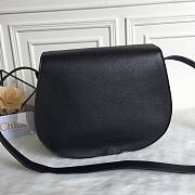 Chloé Marcie Small Saddle Bag Black - 6