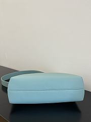 Fendi First Small Turquoise Leather Bag - 5