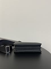 Fendi Peekaboo ISeeU XCross Black Leather Bag - 6