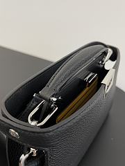 Fendi Peekaboo ISeeU XCross Black Leather Bag - 4