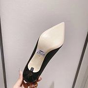 Jimmy Choo Romy 85 Black Patent Leather Pointy Toe Pumps - 3
