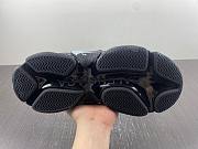 Balenciaga Triple S Sketch Sneaker in black and white double foam and mesh 536737W3SRB1090 - 4