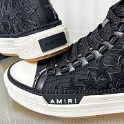 AMIRI Stars Court Hi Black Sneaker - 2
