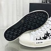 AMIRI Stars Court Hi White Sneaker - 6