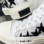 AMIRI Stars Court Hi White Sneaker - 5