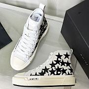 AMIRI Stars Court Hi White Sneaker - 3