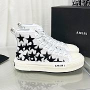AMIRI Stars Court Hi White Sneaker - 2