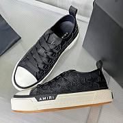 AMIRI Stars Court Low Black Sneaker - 4