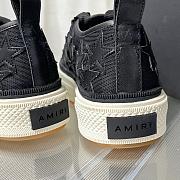 AMIRI Stars Court Low Black Sneaker - 2