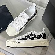 AMIRI Stars Court Low White  Sneaker - 3