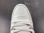 OFF-WHITE Out Of Office OOO Low Tops White Red OMIA189S22LEA0010125 - 6