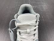 OFF-WHITE Out Of Office OOO Low Tops Grey White OMIA189S22LEA0010109 - 4