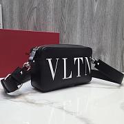 Valentino Leather Crossbody BackWhite Bag 23x7x14cm - 1