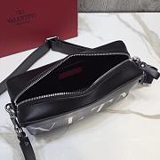 Valentino Leather Crossbody BackWhite Bag 23x7x14cm - 3