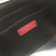 Valentino Leather Crossbody WhiteBlack Bag 23x7x14cm - 4