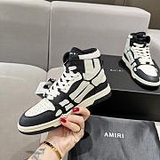 AMIRI Skel Top Hi Black White Sneaker - 5