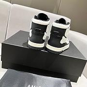 AMIRI Skel Top Hi Black White Sneaker - 4