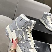 AMIRI Skel Top Hi White Gray Sneaker - 2