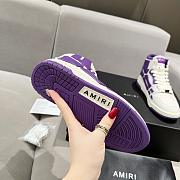 MIRI Skel Top Hi White Purple Sneaker - 4