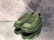 Alexander McQueen Men's Oversized Sneaker in Moss Green - 2