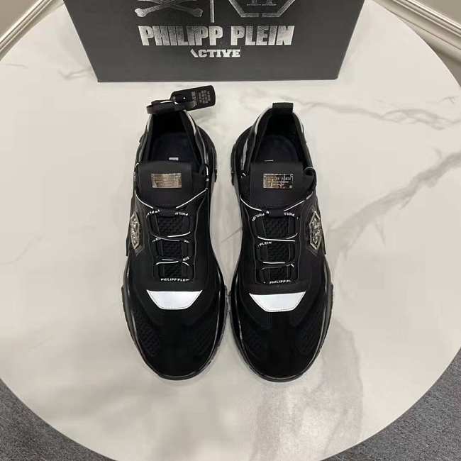 Philipp Plein Men's Black Sneaker Predator Sneakers - 1