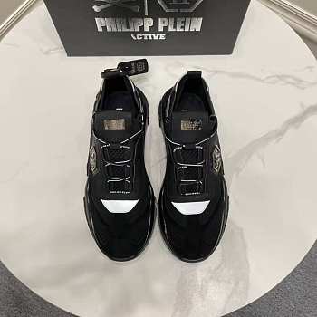 Philipp Plein Men's Black Sneaker Predator Sneakers