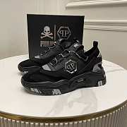 Philipp Plein Men's Black Sneaker Predator Sneakers - 5