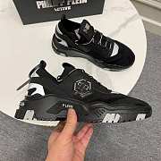 Philipp Plein Men's Black Sneaker Predator Sneakers - 3