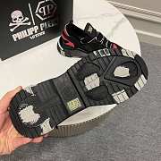 Philipp Plein Predator Sneakers In Polyurethane - White - 3