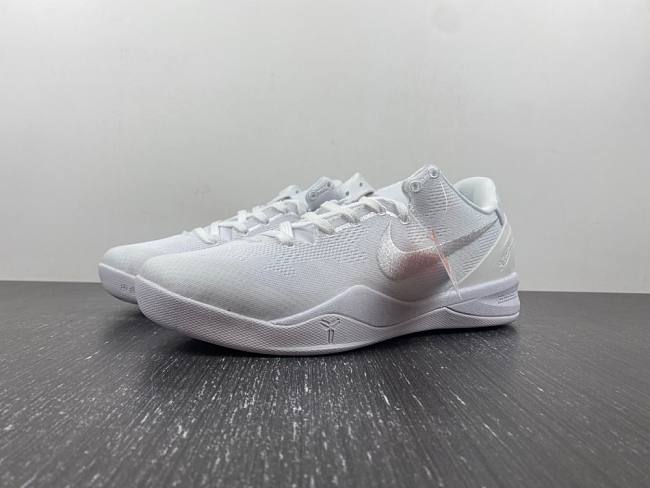 Nike Kobe 8 Protro Triple White FJ9364-100 - 1