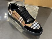 Burberry  Vintage Check-Print Low-Top Sneakers - 3
