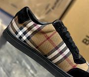 Burberry  Vintage Check-Print Low-Top Sneakers - 4
