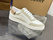 Burberry White Robin Low-Top Sneakers - 2