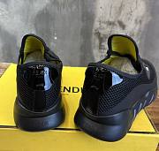 Fendi 7e1292 A9sp Tech Mesh Running Sneakers - Black - 5