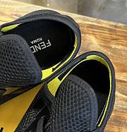 Fendi 7e1292 A9sp Tech Mesh Running Sneakers - Black - 4