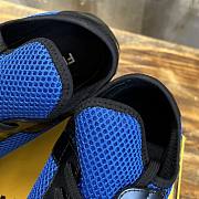 Fendi 7e1292 A9sp Tech Mesh Running Sneakers - Blue - 5