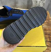 Fendi 7e1292 A9sp Tech Mesh Running Sneakers - Blue - 2