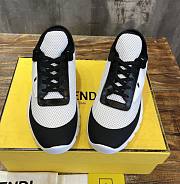 Fendi 7e1292 A9sp Tech Mesh Running Sneakers - White - 1