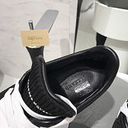 Alexander McQueen Black Knit Oversized Sneakers - 6