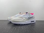 Nike Air Max 1 Unlock Your Space White Pink Men Casual Lifestyle Shoe FN0608-101 - 1