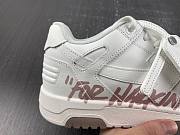 OFF-WHITE Out Of Office For Walking White Pink (Women's) - 2