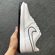 Nike Air Force 1 '07 Low White Black Outline Swoosh DV0788-103 - 3