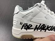 OFF-WHITE Out Of Office OOO Low Tops For Walking White Black OMIA189R21LEA0020101 - 2
