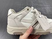Off-White Out Of Office Calf Leather White Beige OMIA189C99-LEA007-0161 - 3