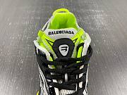 Balenciaga Whiteblackfluo yellow Runner low-top sneakers - 4