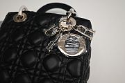 Dior Mini Lady Bag Black Cannage Lambskin - 5