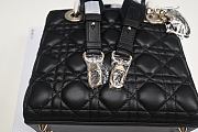 Dior Mini Lady Bag Black Cannage Lambskin - 2