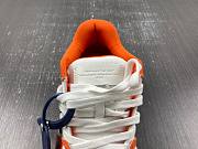 Off White Out Of Office Calf Leather Trainer OrangeBlue - 4